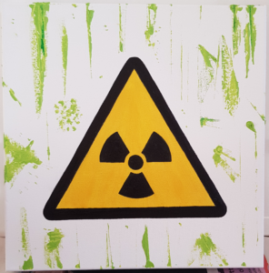 Radioactive - 30x30cm