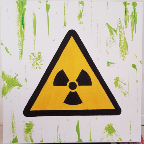 Radioactive - 30x30cm