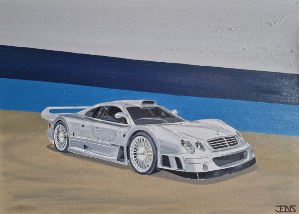 Mercedes - 70x50cm